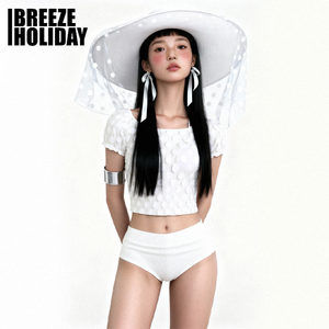 
Breezeholiday split swimsuit women's three-piece set sexy hotties gather together for vacation high-end bikini