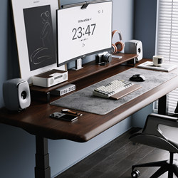 Intelligent Adjustable Liftable Desk E-Sports Table Solid Wood Electric Lift Table Computer Table Home Office Desk Study Table
