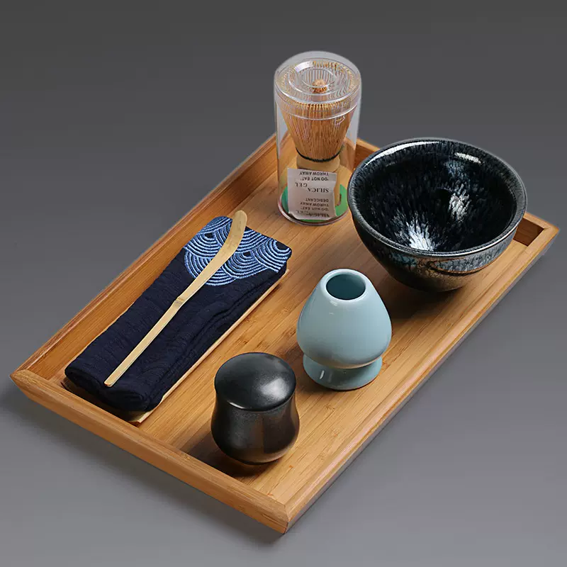宋代陶瓷点茶药粉工具茶筅套装竹刷子功夫茶具家用烘焙建盏大茶碗-Taobao