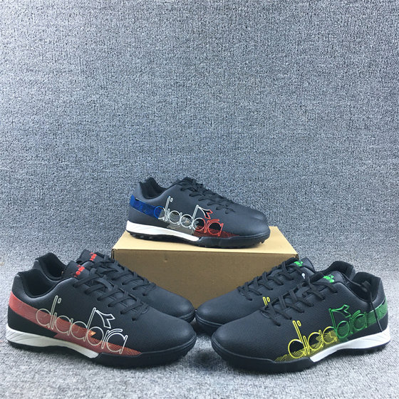 
Foreign trade single DA broken nail tf parent-child lace-up football shoes non-slip wear-resistant competition training shoes artificial grass sports shoes