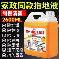 Floor Cleaner for Tiles and Wood Floors, Special Cleaning Liquid for Mopping, Household Deodorizing, Strong Decontamination and Bacteria Cleaning Agent