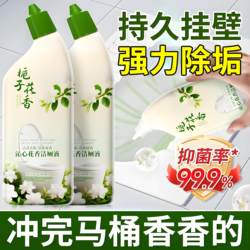 Toilet Cleaner Liquid, Descaling, Deodorizing, Fresh-Scented, Stain Remover, Yellow Stain Remover, Toilet Cleaning Agent, Strong Fragrance, Toilet Bowl Cleaner