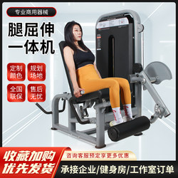 Leg Extension and Leg Curl Machine, Commercial Gym Equipment, Seated Leg Extension, Supine Leg Curl, Leg Strength Training Equipment