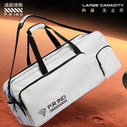 Pu Rui 2025 New Badminton Racket Bag, Portable Shoulder Crossbody Professional Equipment, Large Capacity, Unisex, Waterproof