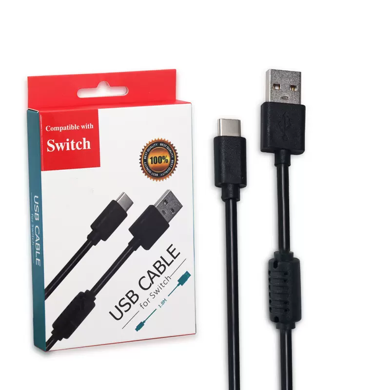 Honcam 原装正品适用于任天堂switch数据线一线通usb充电线type C