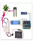 Thích hợp cho Arduino tự động tưới hoa thông minh Máy bơm nước bơm nước Máy làm DIY Bộ tưới nước độ ẩm đất