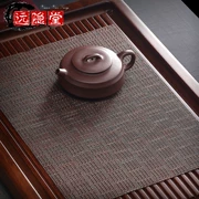 Khay trà đặc biệt pad lọc tre trà mat bàn trà tách trà lá trà cặn trà lưới bảng pad kung fu bộ trà bàn trà phụ kiện