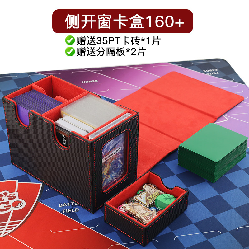 Yu-Gi-Oh Коробка для хранения карточек PTCG Коробка для карточек Pokémon Magic — The Gathering Three Kingdoms Kill DTCG Digimon OPCG