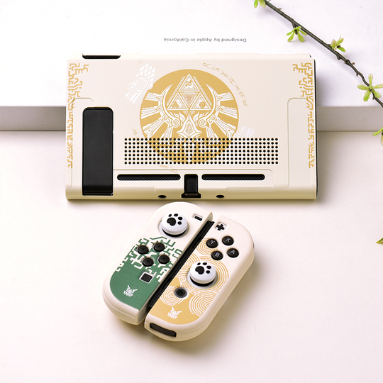 Nintendo Switch OLED 保護ケース - ゼルダの涙の王国 - 赤いシール