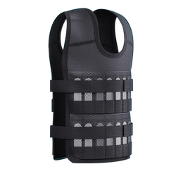 Weight-bearing vest steel plate invisible and adjustable