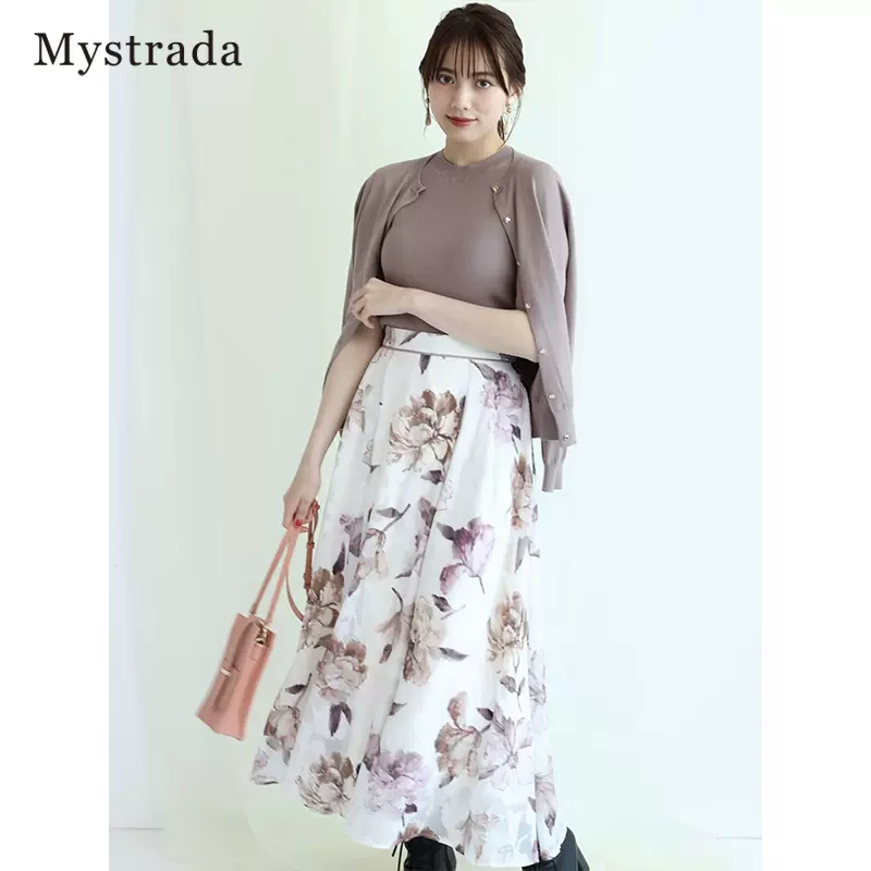 Mystrada五分袖针织衫+开衫2件套30353910-Taobao