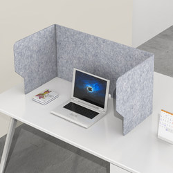Office Partition Sound-Absorbing Screen, Anti-Splash Isolation Board, Desktop Workstation, Student Exam Desk Divider, Magic Tool