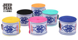 Deepfear Muay Thai Hand Wraps Boxing Muay Thai Hand Straps Mma Sanda Training Bandages Fighting Muay Thai Wraps