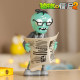 Plants vs. Zombies toys single newspaper zombie reading newspaper Er Ye can light up zombie genuine figure boy
