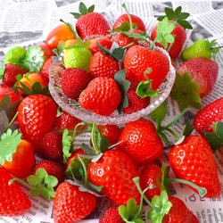 Simulated Strawberry Model Plastic Strawberry Fake Small Fruit and Vegetable Cabinet DIY Decoration Accessories Props Toys