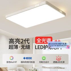 Luyuan Living Room Main Light, Modern, Simple and Elegant, 2025 New Model Led Ceiling Light, High Brightness, Whole House Lighting Package 18