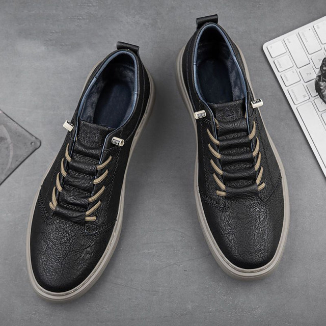 Katile Katile crocodile men's shoes casual shoes men's genuine leather shoes ...