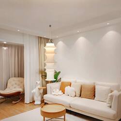 Japanese Wabi-Sabi Style Restaurant Chandelier Designer Lantern Rice Paper Lamp Isamu Noguchi Art Decoration Bar Table Lamp