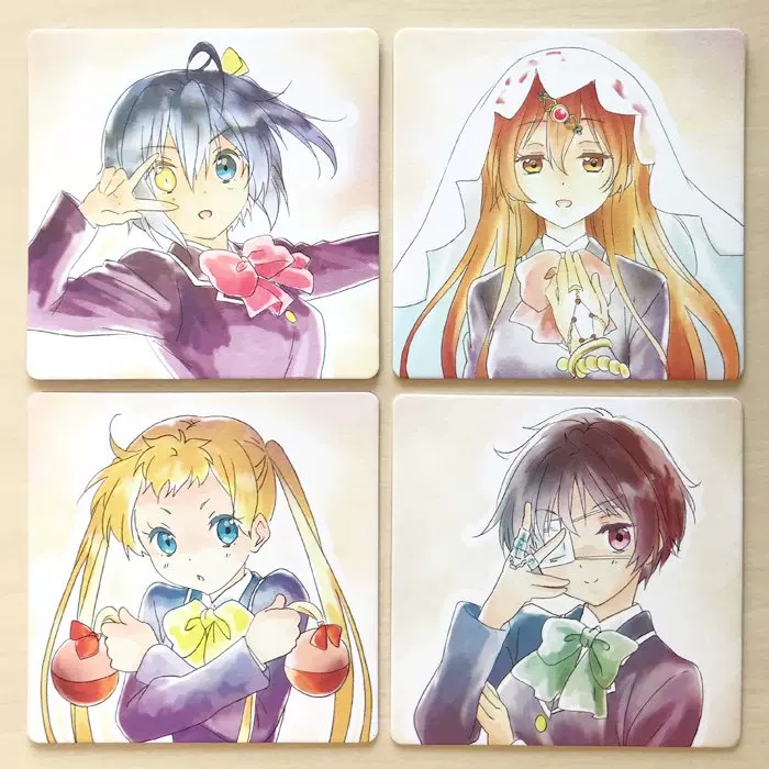 現貨|中二病也要談戀愛劇場版TakeOnMe入場特典色紙前售卡京阿尼