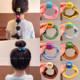 Candy color, high-value children's hair rope, girls with Korean versatile head rope, tie hair rubber band, does not damage the hair baby's hair ring