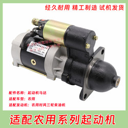 Agricultural Vehicle Slow-Down Starter, Tricycle, Tractor, Forklift 1315C158D Single-Cylinder Diesel Engine Starter Motor