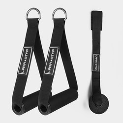 Laura Star Fitness Equipment Accessories Tension Handle Door Clamp Home Resistance Rope Handle Elastic Rope Grip Handle