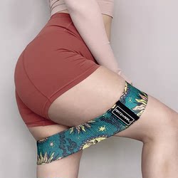 Laura Star Fitness Elastic Band Stretch Resistance Band Squat Hip Lift Strength Training Yoga Butt Lift Female Peach