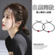 Love love couple, little rubber band, send boyfriend bracelet, send rope net red 2022 new top head head head rope female hair circles