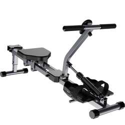 Dual-Track Hydraulic Rowing Machine for Home Indoor Fitness Exercise, Hydraulic Rowing Trainer, Abdominal Rowing Machine