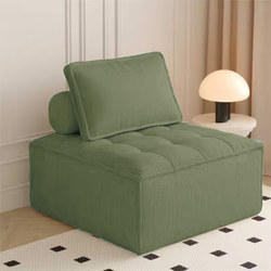 Italian Minimalist Small Apartment Bedroom Lazy Sofa Living Room Modern Simple Free Combination Tofu Block Fabric Sofa