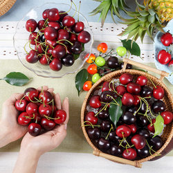 Simulated Cherry, Car-Shaped Cherry, Fruit Model, Shop Window, Home Decoration Ornament, Photography Prop, Kindergarten Play Prop