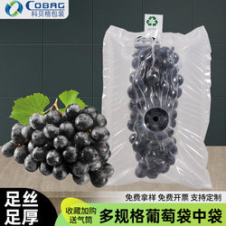 Grape Inflatable Bags, Express Packaging Vacuum Bags, Anti-Fall Shock-Absorbing Fruit Packing Air Column Bags, Bubble Column Wholesale
