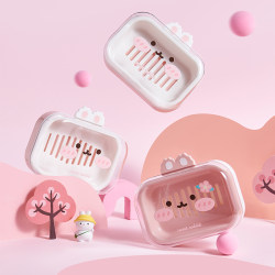 Household soap box draining cute new style bathroom student dormitory soap box soap box high value