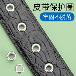 Belt Eyelet Buckle Protective Ring Clip Hollow Round Buckle Accessory Belt Repair Rivet Punching Tool Button