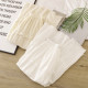 French ballet style lace cotton embroidery spliced ​​cake skirt mid-length A-line temperament sweet skirt