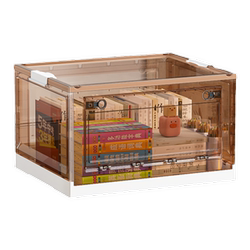 Storage box removable folding storage box organizer