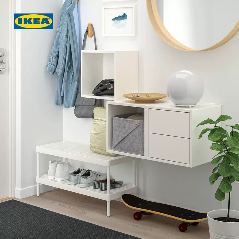 IKEA エーケト 脚 - 木製ラック・ウッドラック