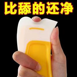 Silicone Scraper for Kitchen Cleaning, Suitable for Scraping Grease and Leftover Food from Pot Bottoms and Stove Tops, Not Resistant to High Temperatures