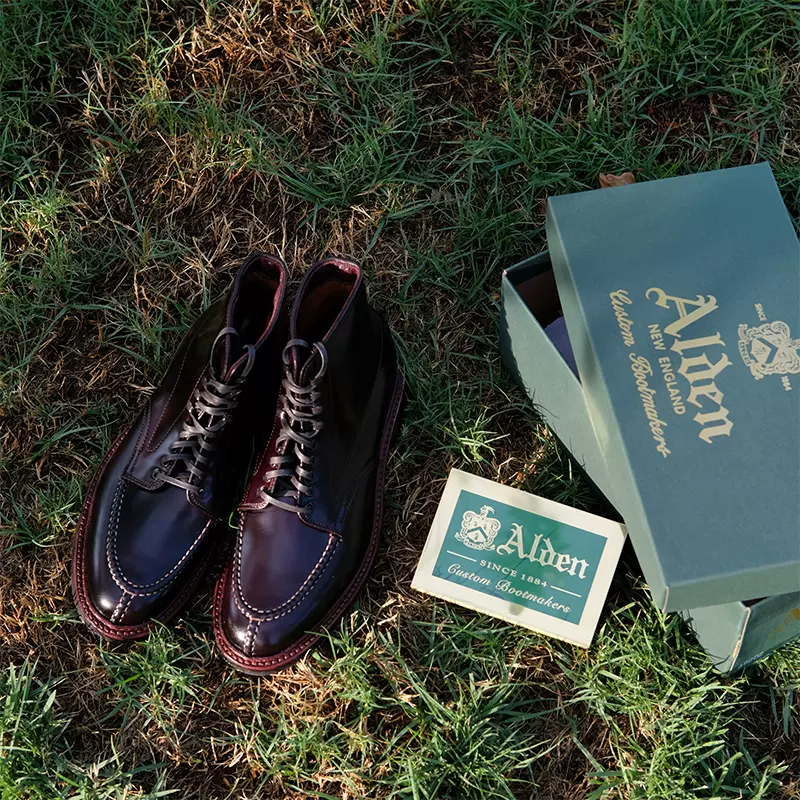 Alden Nst Alden Tanker Color BROGUE｜Alden靴皇Tanker 8号色马臀