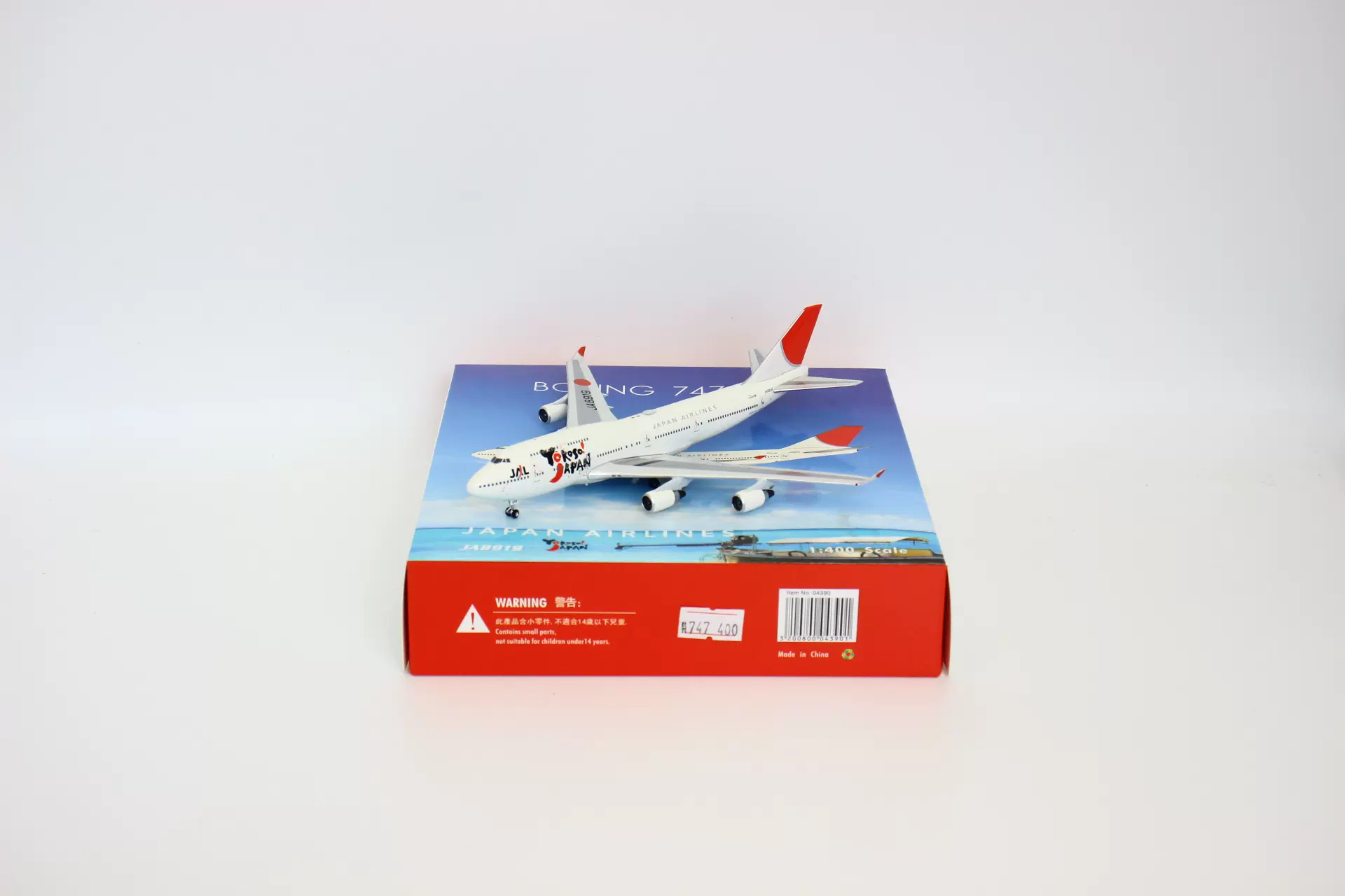 Phoenix 1:400 Japan JAL 日本航空B747-400 JA8919 西瓜彩繪-Taobao