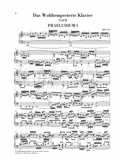 バッハ：平均律クラヴィーア曲集 第1巻＆第2巻 - ヘンレピアノ