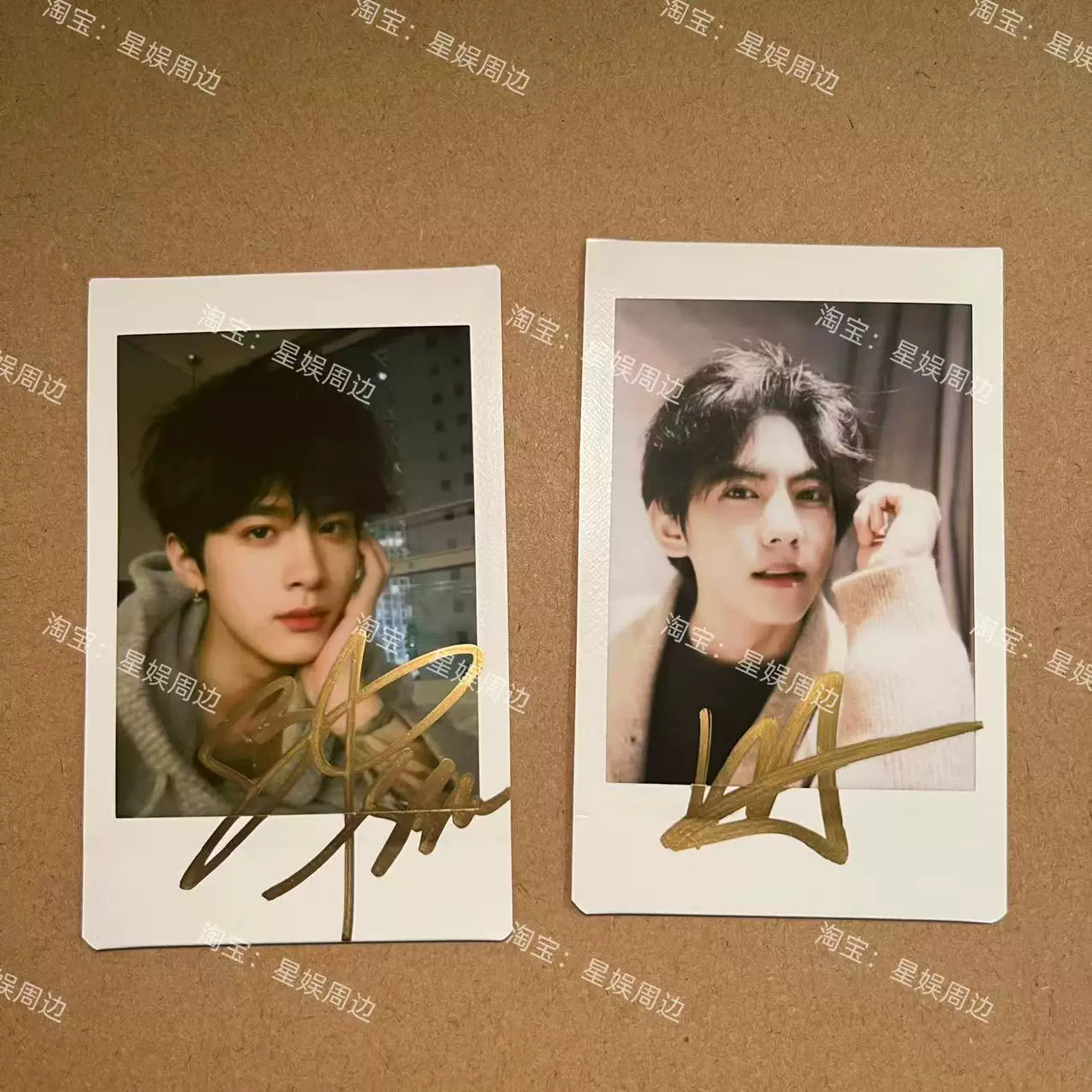 王鶴棣 田曦薇 ドラマ「大奉打更人」宣伝直筆サイン写真 専用ページ