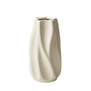 
French simple modern cream style ceramic vase retro hydroponic flower arrangement high-end living room dining table decoration flower utensil