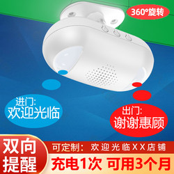 Door Welcome Sensor Entrance Welcome Doorbell Two-Way Voice Shop Supermarket Commercial Prompt Alarm