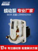 Jieheng 603K nhu động bơm dòng chảy lớn động cơ bước nhỏ máy làm vệ sinh máy thực phẩm và đồ uống xi-rô máy