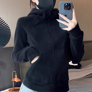 
Slim-fitting Austrian polar fleece sweatshirt jacket for women, spring and autumn 2025 new style plus velvet and thickened fleece jacket, jacket liner
