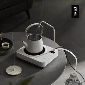 
[Simple-made water-electric ceramic stove with water and electricity, new silent waterproof black and white heating panel, automatic water-boiling tea