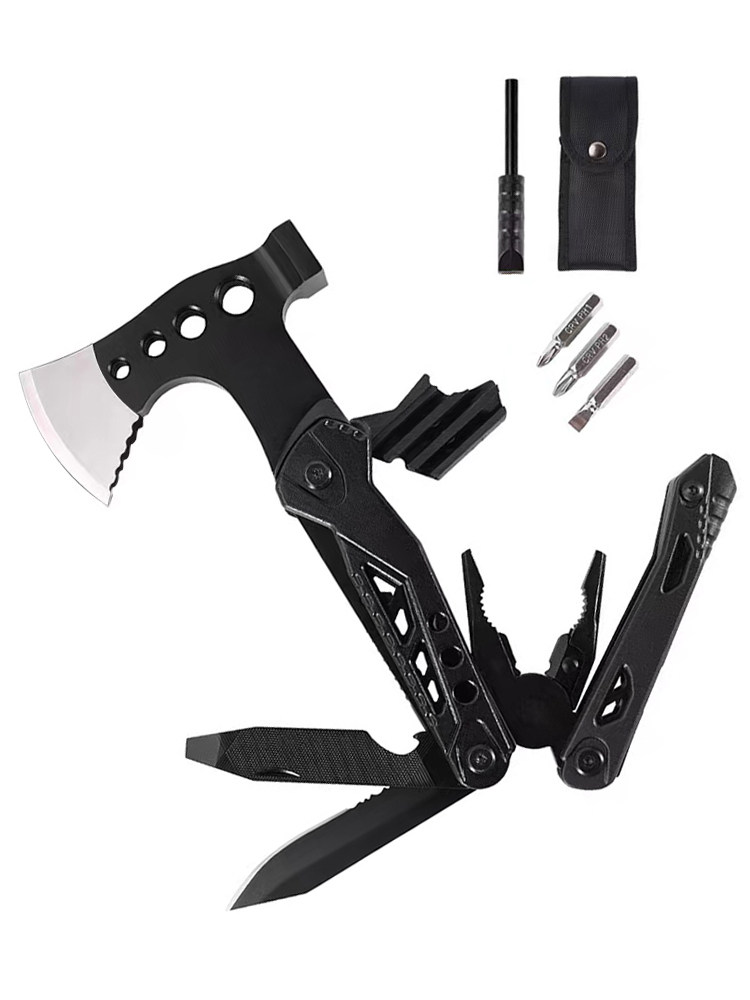 Accessori Campeggio Pinza Per Ascia Multifunzione Per Ascia Di Sopravvivenza Multool - Foto 4