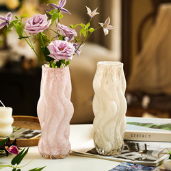Italian glass vase living room dining table B&B decoration