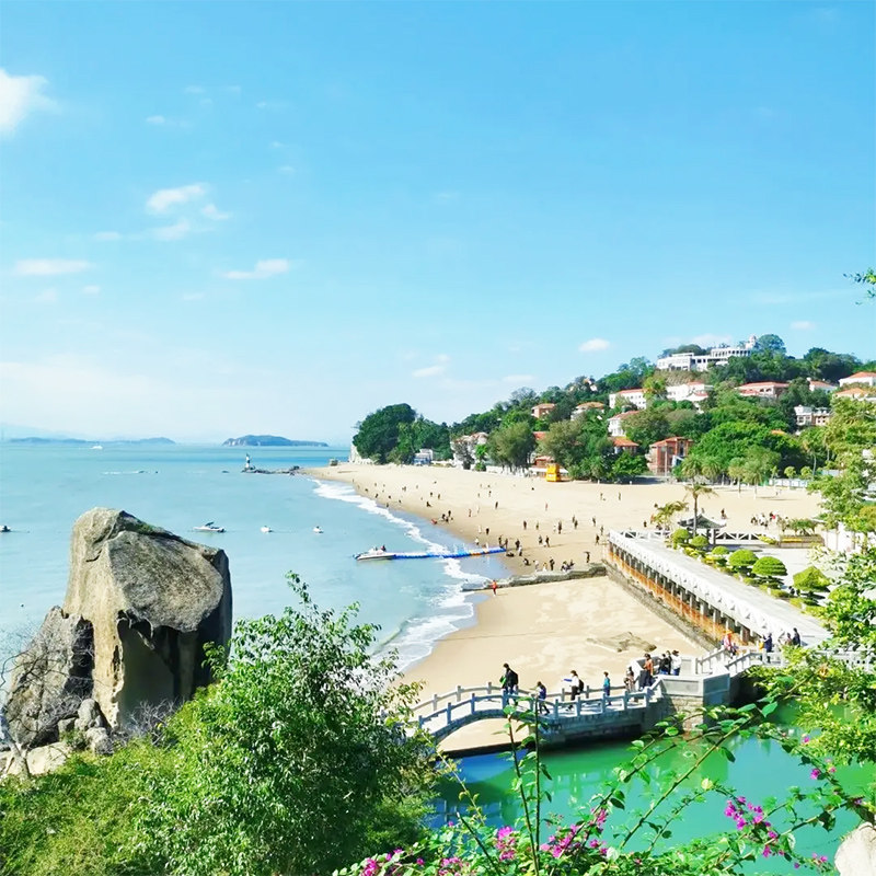 厦门魅力旅拍赶海帆船厦门鼓浪屿3天2晚跟团游纯玩15人小团三日游